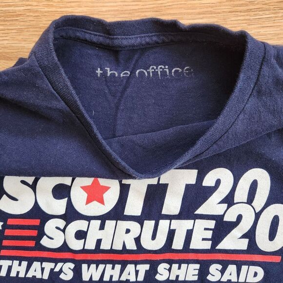 The Office T-Shirt Top Women's/Men's Size Large Blue Tee Pullover - Picture 4 of 5